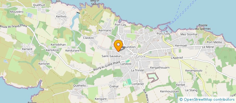 localisation de l'entreprise S.C.M. BLANC - MICHOU  GROIX