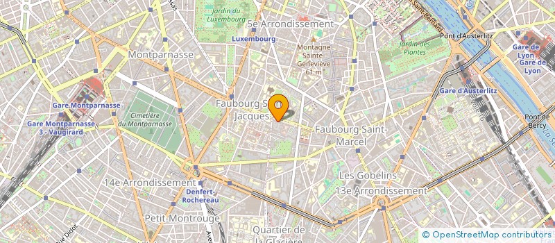localisation de l'entreprise S.C.M.G.U. SOS MEDECINS à PARIS