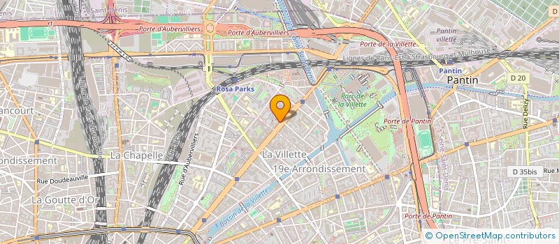 localisation de l'entreprise S.C.M. LES EIDERS  PARIS