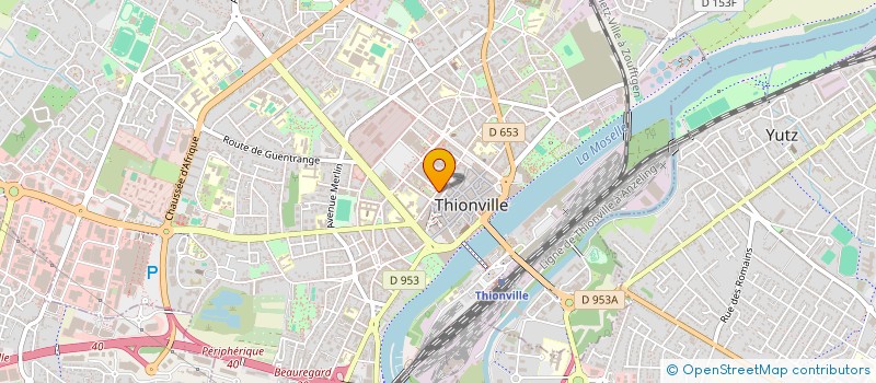 localisation de l'entreprise S.C.M ORTHODONTIE THIONVILLE à THIONVILLE