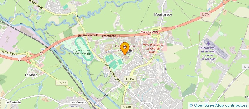 localisation de l'entreprise S.C.M ROCHE-LACHAUX  PARAY-LE-MONIAL