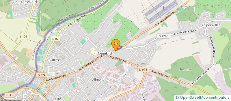 localisation de l'entreprise S.C. MADO INVESTISSEMENT à SARREGUEMINES