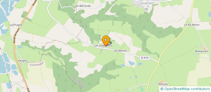 localisation de l'entreprise S.C. MCT LE BOCAGE  HAUT-BOCAGE