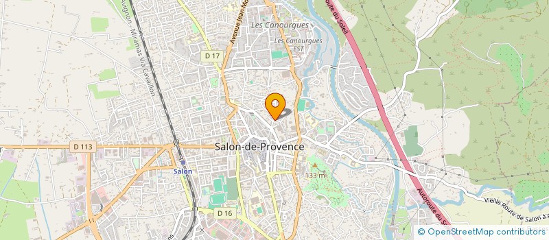 localisation de l'entreprise S.C. MEDITERRANEE  SALON-DE-PROVENCE