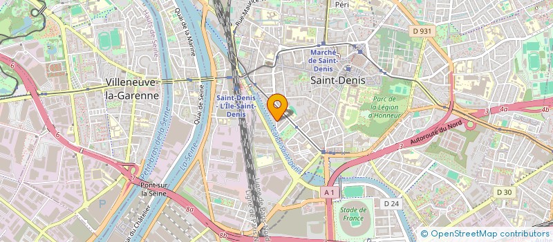 localisation de l'entreprise S.C. MKG  SAINT-DENIS