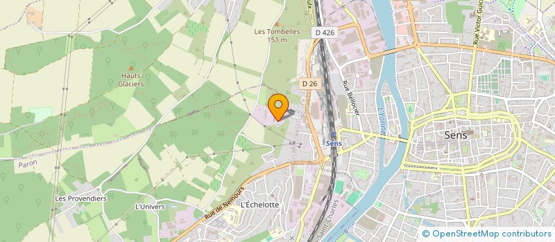 localisation de l'entreprise S C MOBILIER URBAIN à PARON