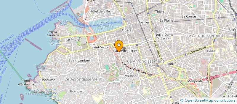 localisation de l'entreprise S-C-N à MARSEILLE