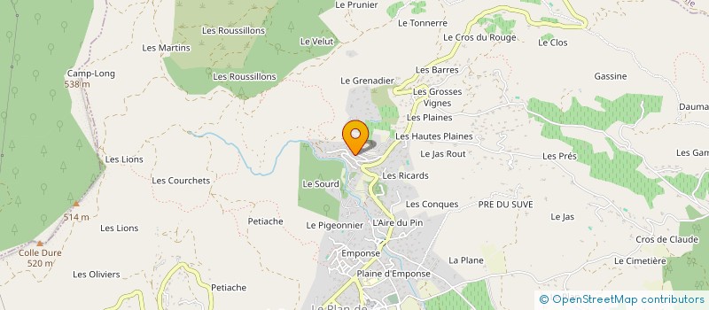 localisation de l'entreprise S.C NETWORK SOLUTIONS à SAINTE-MAXIME