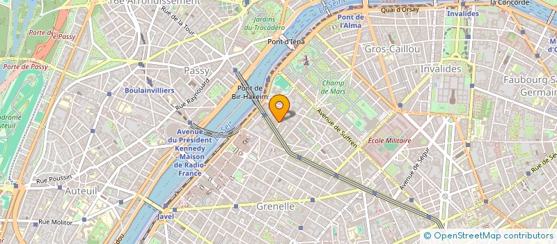 localisation de l'entreprise S.C. NEVEZ AMELIE  PARIS