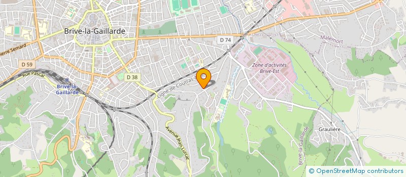 localisation de l'entreprise S C NOUGEIN à BRIVE-LA-GAILLARDE
