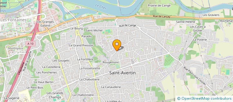 localisation de l'entreprise S.C.O  SAINT-AVERTIN