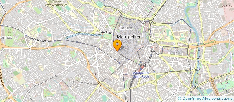 localisation de l'entreprise S.C.O.M. à MONTPELLIER