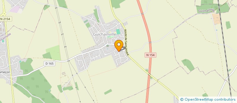 localisation de l'entreprise S.C.P FRANLAUR  GUICHAINVILLE