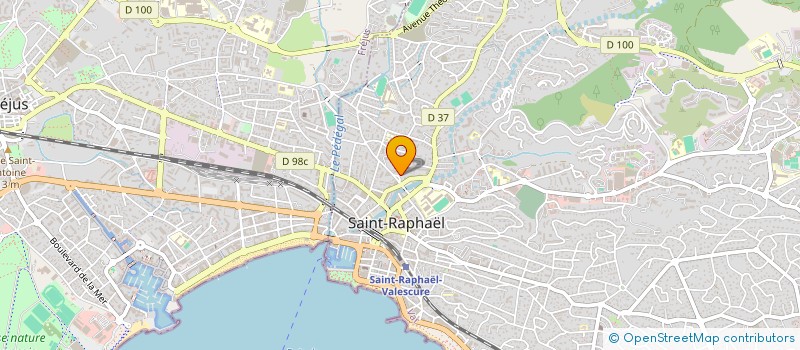 localisation de l'entreprise S.C.P.O. CARPHIL à SAINT-RAPHAEL