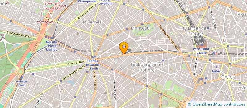 localisation de l'entreprise S.C. PARTICULIERE 20 RUE DE L   ARCADE 7  PARIS