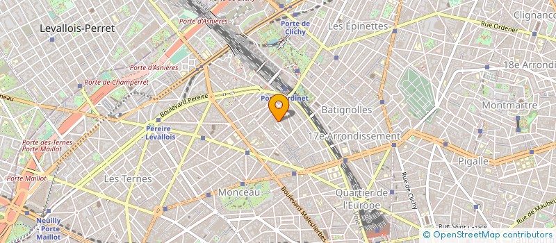 localisation de l'entreprise S.C. PARTICULIERE 6 RUE EULER à PARIS