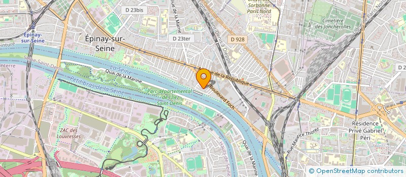 localisation de l'entreprise S.C. PARTICULIERE CARPET à EPINAY-SUR-SEINE