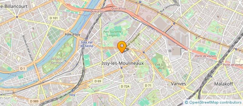 localisation de l'entreprise S.C.PHILIPPINE à ISSY-LES-MOULINEAUX
