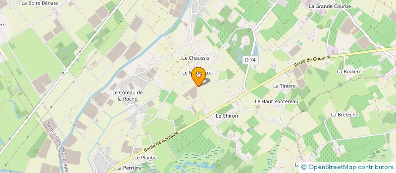 localisation de l'entreprise S&C PLANTAE à SAINT-JULIEN-DE-CONCELLES
