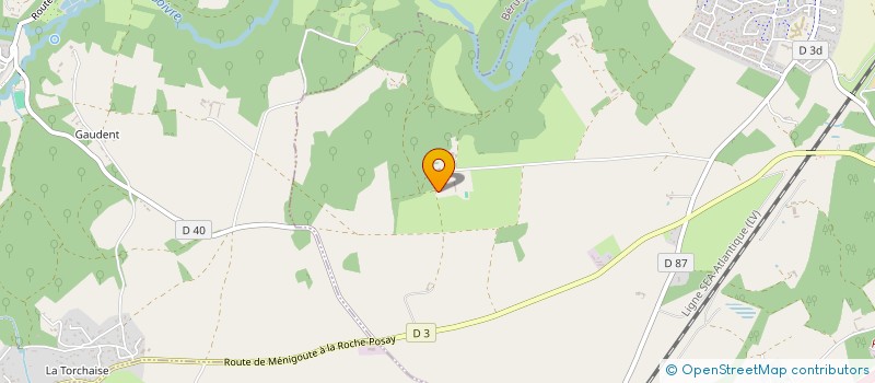 localisation de l'entreprise S.C. PONTBRIAND MAISON-NEUVE  VOUNEUIL-SOUS-BIARD