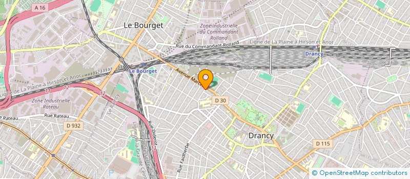 localisation de l'entreprise S.C.R. à DRANCY