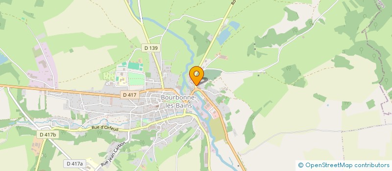 localisation de l'entreprise S.C.R à BOURBONNE-LES-BAINS