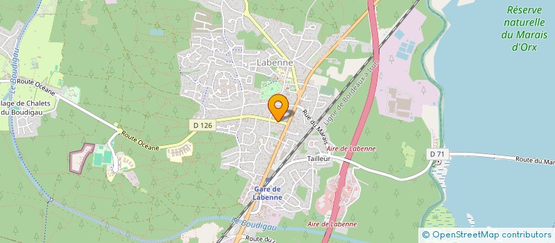 localisation de l'entreprise S.C.R ELUZA  LABENNE