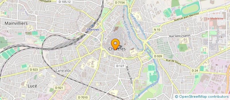 localisation de l'entreprise S.C.S. à CHARTRES