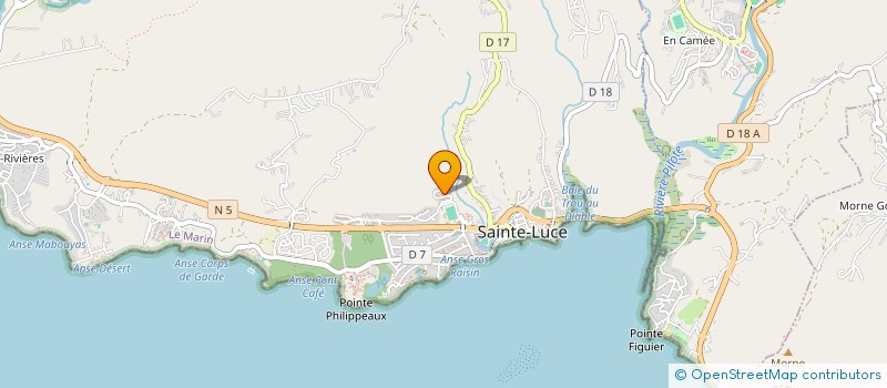 localisation de l'entreprise S C S à SAINTE-LUCE