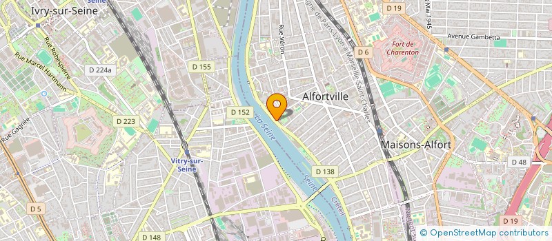 localisation de l'entreprise S C S BITTON  ALFORTVILLE
