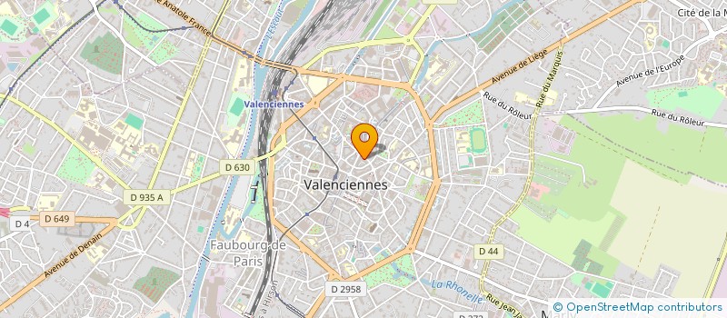 localisation de l'entreprise S.C. SARAPO  VALENCIENNES