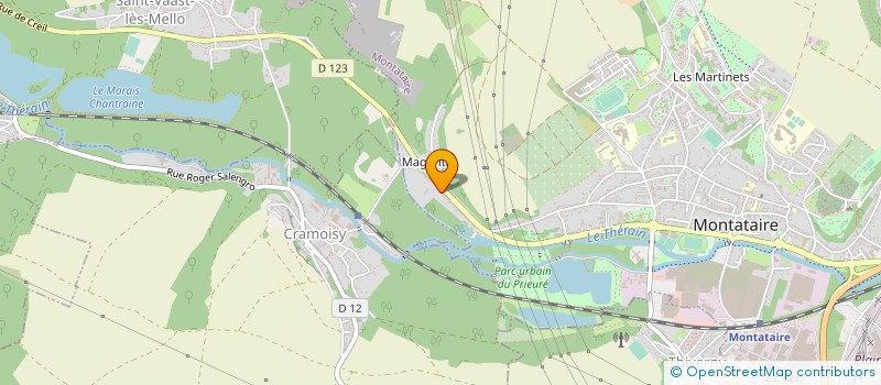 localisation de l'entreprise S.C.T  MONTATAIRE