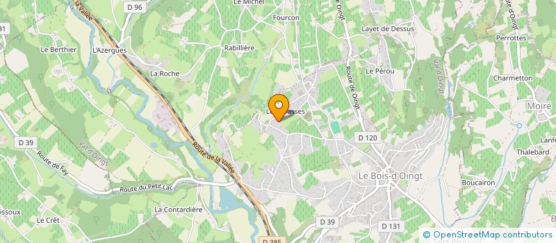 localisation de l'entreprise S C THERMO PROCESS à VAL D'OINGT