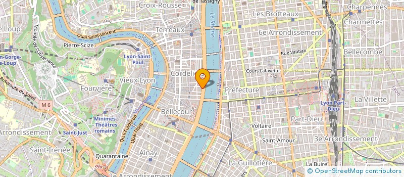 localisation de l'entreprise S C TOUFFOU  LYON