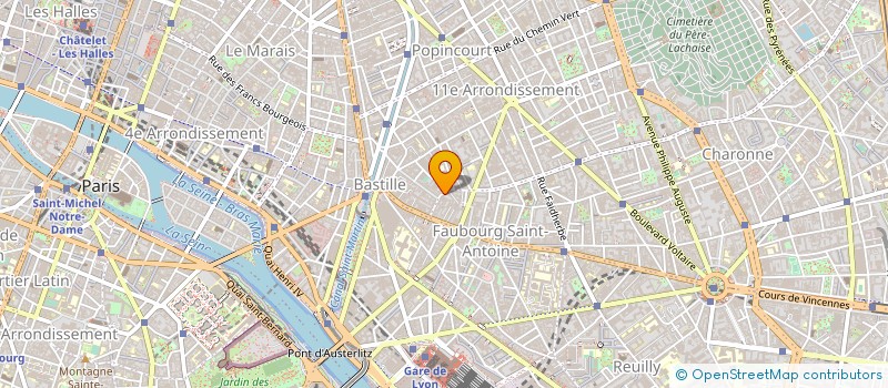 localisation de l'entreprise S.C.V.E à PARIS