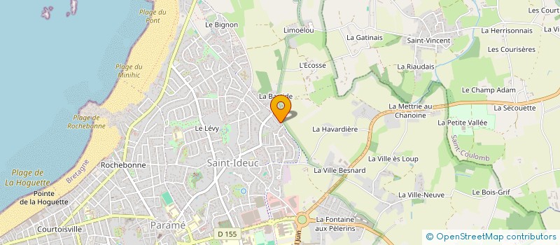 localisation de l'entreprise S.C. YANN  SAINT-MALO