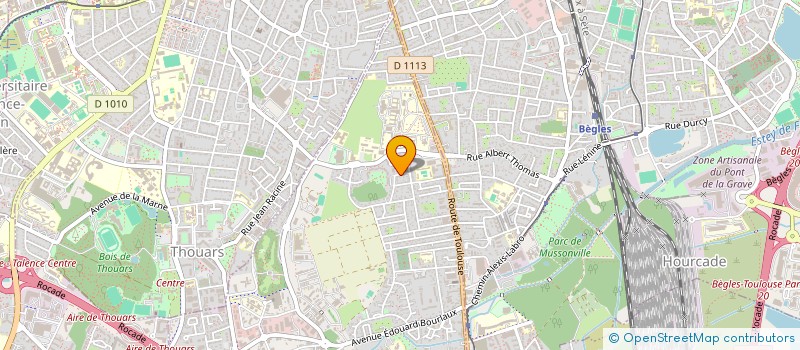 localisation de l'entreprise S&C2  PESSAC