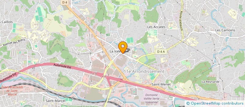 localisation de l'entreprise S'CA à MARSEILLE