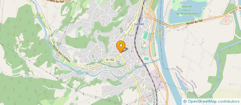 localisation de l'entreprise S-CAP  LE TEIL