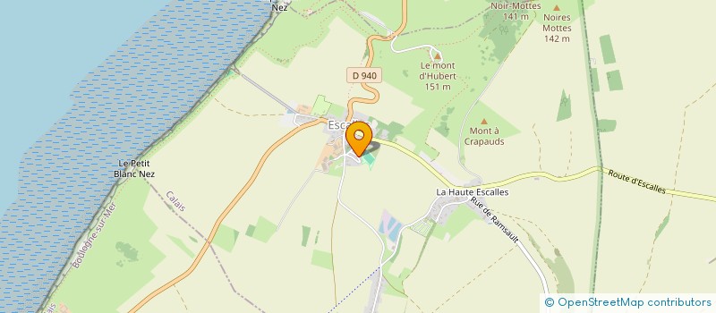 localisation de l'entreprise S'CAPE  ESCALLES