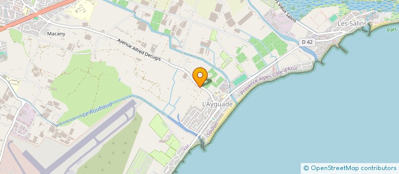 localisation de l'entreprise S-CAPE PLAISANCE à HYERES