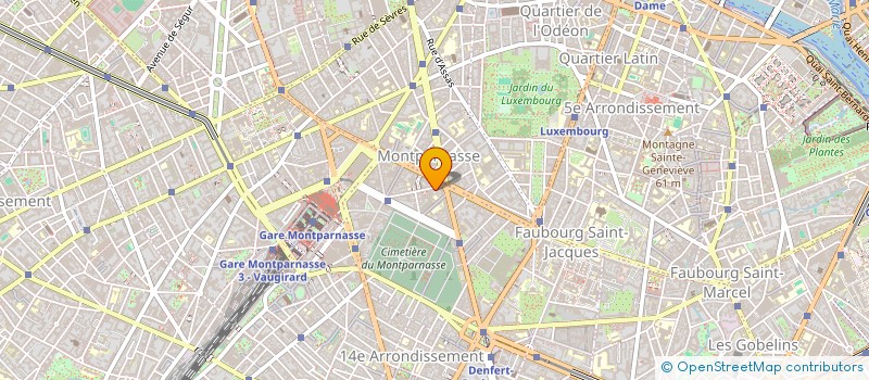 localisation de l'entreprise S'CARPE DIEM  PARIS