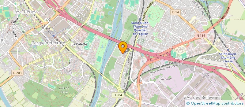 localisation de l'entreprise S CARRE  ERAGNY