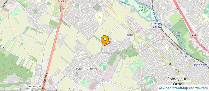 localisation de l'entreprise S-CARS à LONGJUMEAU