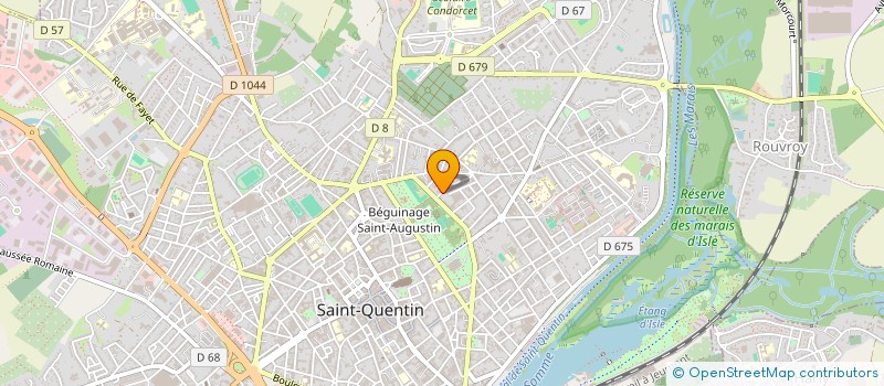 localisation de l'entreprise S-CLOU à SAINT-QUENTIN