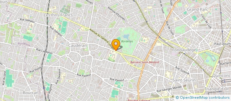 localisation de l'entreprise S & CO  BORDEAUX