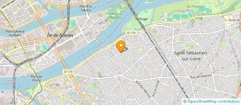 localisation de l'entreprise S&CO à SAINT-SEBASTIEN-SUR-LOIRE