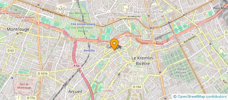 localisation de l'entreprise S COACHING ET FORMATION à GENTILLY