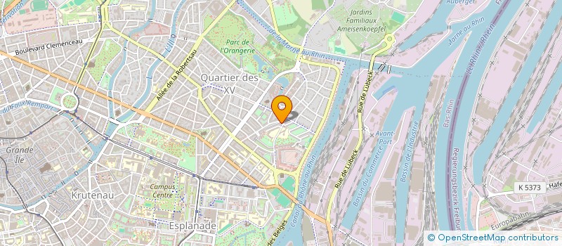 localisation de l'entreprise S'COIFF à STRASBOURG