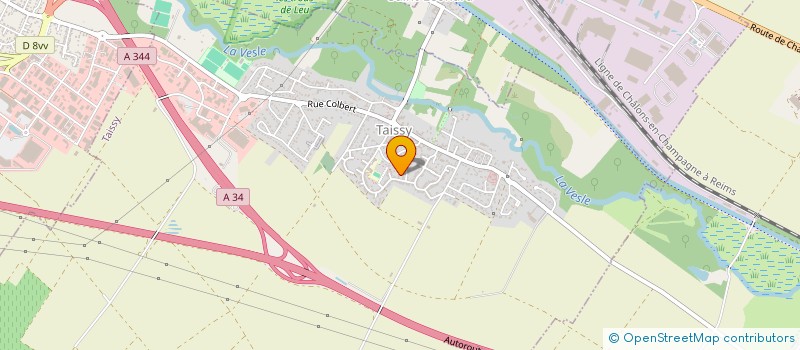 localisation de l'entreprise S COIFFURE  TAISSY